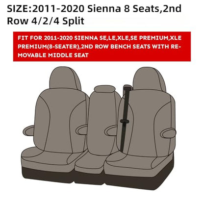 Sienna Seat Covers for 2011
