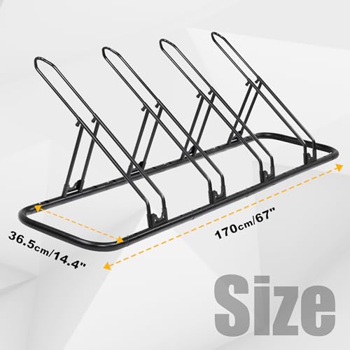 Bicycle Floor Parking Rack Stand