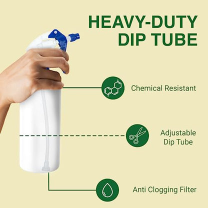 Spray Bottle Nozzle Replacement Tops (24 Count)