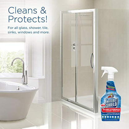 Glass & Surface Cleaner 32 fl. oz. Cleans and Protects on multi surfaces by UNELKO (96 Fl Oz )