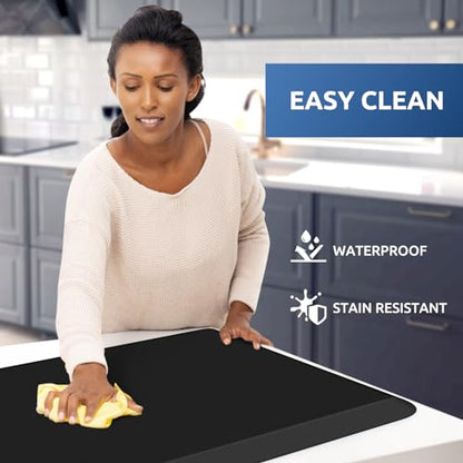 0.8" Thick Kitchen Mat Cushioned Anti Fatigue Rug Comfort Floor Mats