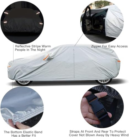 6 Layers Waterproof SUV Car Cover for BMW X5 2007