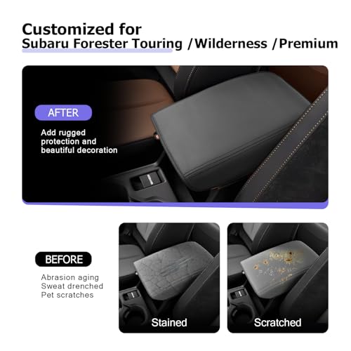 2026 Forester Center Console Cover Compatible with 2026 Forester Accessories [ONLY for Touring