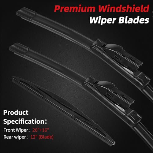 Windshield Wiper Blades Replacement for Subaru Impreza 2017