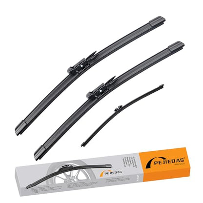 3 Replacement Wiper Blades For Lincoln Nautilus 2019 (3 Count)