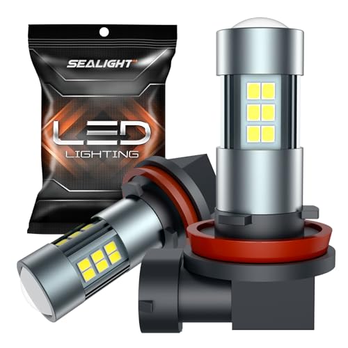 H11 H8 H16 LED Fog Light Bulbs or DRL (2 Count)