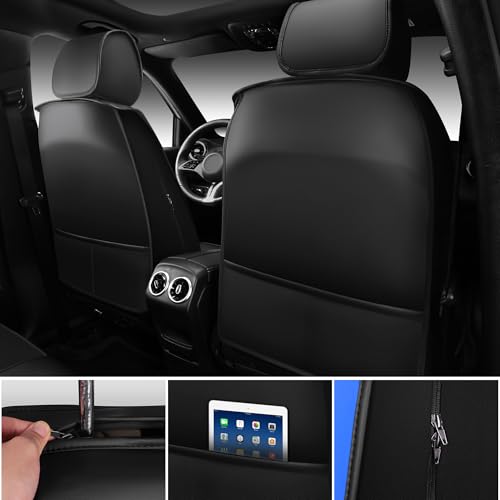 Nappa Leather Car Seat Covers Full Set