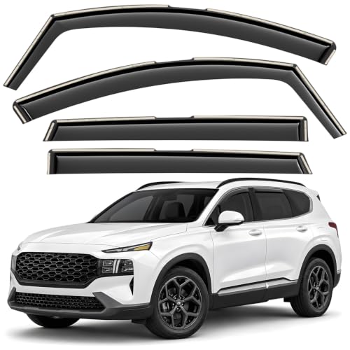 Window Deflectors Smoke Tinted in (4 Count)