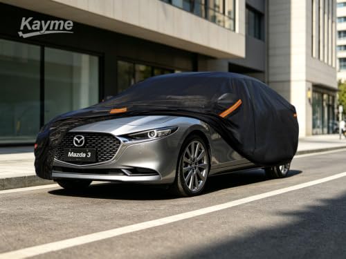 7 Layers Waterproof Sedan Car Cover for Mazda 3 2003