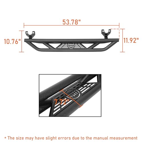 JK 2 Door Side Steps Running Boards