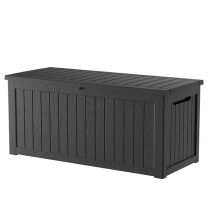 270 Gallon Lockable Resin Deck Box