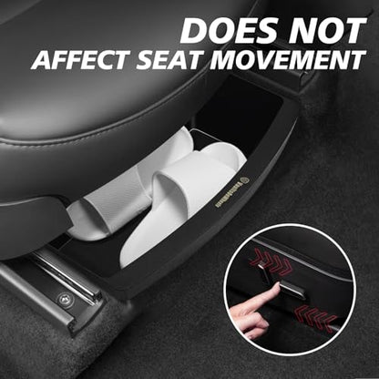 Under Seat Storage Box Fit for 2026 Model Y Juniper Refresh Accessories