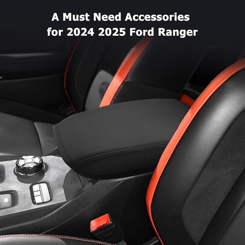 2025 2026 Ranger Center Console Cover Compatible with 2024 2025 2026 Ford Ranger Accessories Center Console Pad 2026 Ranger XL