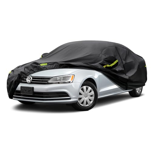 7 Layers Car Cover Custom Fit Volkswagen Jetta from 2005 to 2025