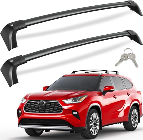 260lbs Roof Rack Cross Bars for Toyota Highlander 2020