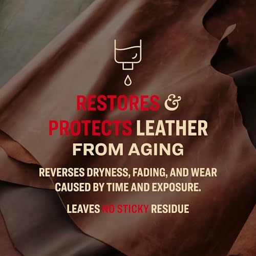 Leather Conditioner for Finished Leather (7.5 Fl Oz)