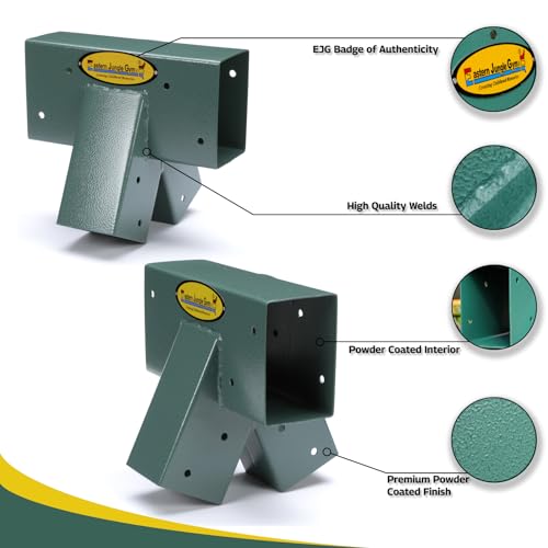 Easy 1-2-3 90° A-Frame Swing Set Bracket, Green
