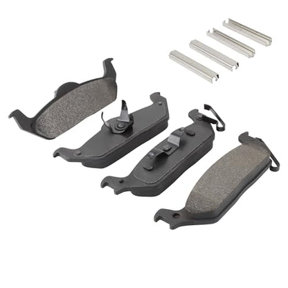 Rear Semi Metallic Brake Pads