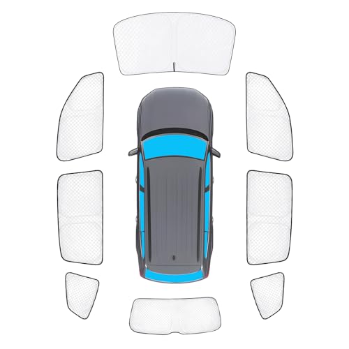 8pcs Sun Shades for Volkswagen VW Atlas (8 Count)