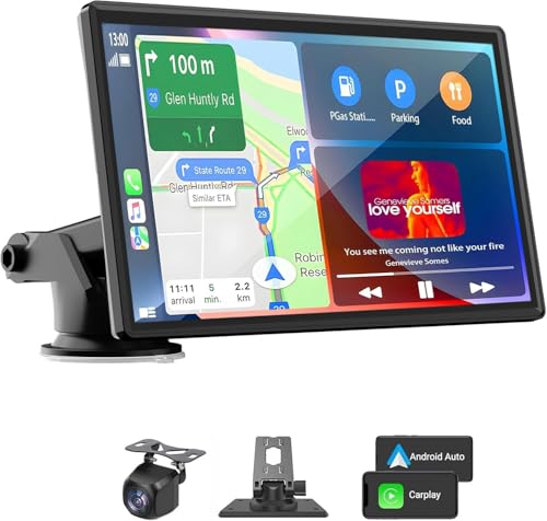 Carplay Screen for Car 7" with Wireless Apple CarPlay & Android Auto