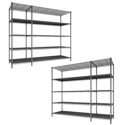 70.8H Wire Shelving Rack (2 Count)