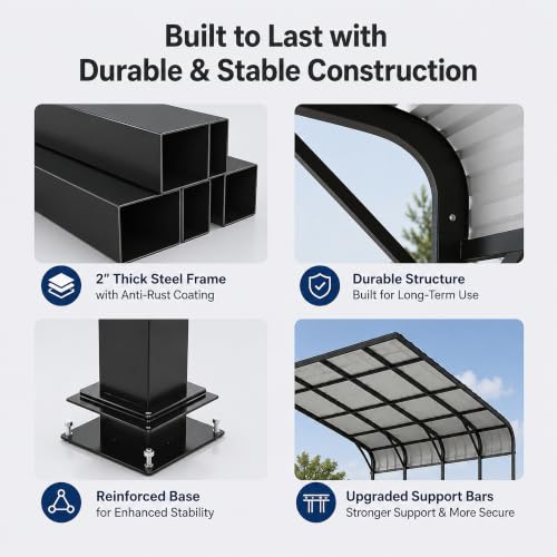 20x30 FT Metal Carport