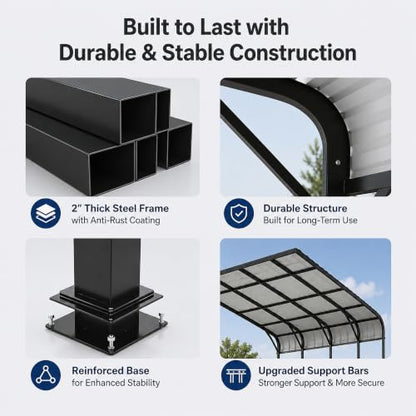 20x30 FT Metal Carport