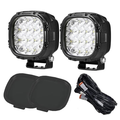 4 Inch 160W Round LED Offroad Lights Driving Spotlights Fog Light