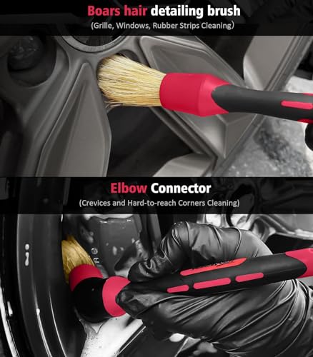 6PCS Motorcycle Cleaning Kit