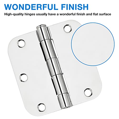 Rounded Door Hinges 3.5" X 3 1 (42 Count)