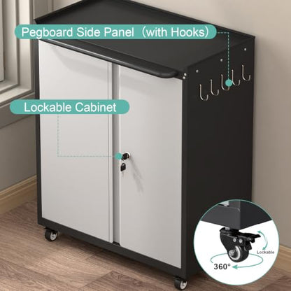Garage Storage Cabinet with Wheels