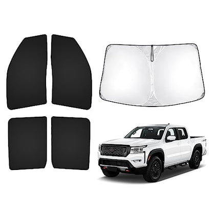 Windshield Sun Shade for Nissan Frontier 2022 (5 Count)