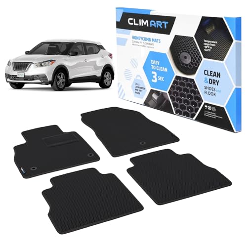 All Weather Car Floor Mats Compatible with Nissan Kicks 2018