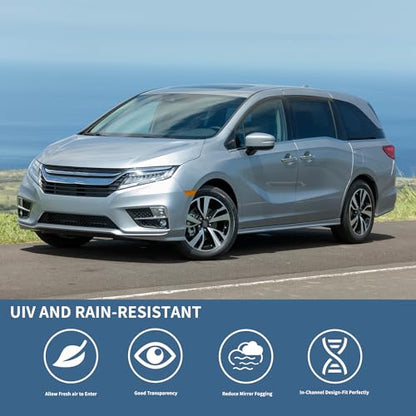 4PCS Rain Guards Fit for Honda Odyssey 2011