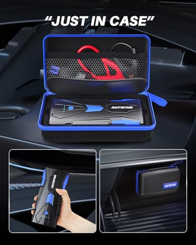 6000A Car Battery Jump Starter Up to All Gas & 12L Diesel Engine