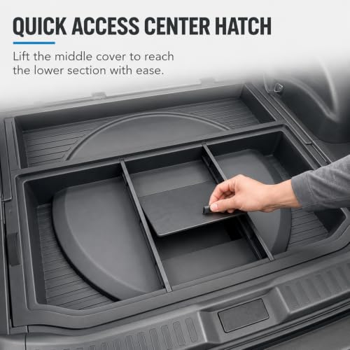 Hidden Trunk Storage Box for 2026 2027 Toyota RAV4 Hybrid