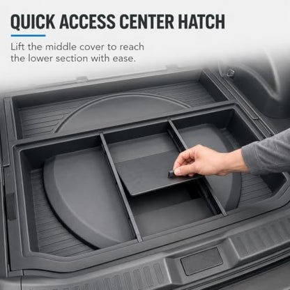 Hidden Trunk Storage Box for 2026 2027 Toyota RAV4 Hybrid