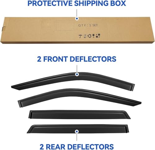Window Visors Rain Guards for 2021