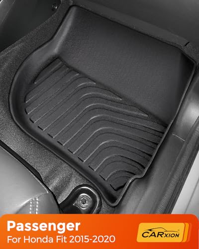 for Honda Fit Floor Mats & Cargo Trunk Liner 2015 (4 Count)