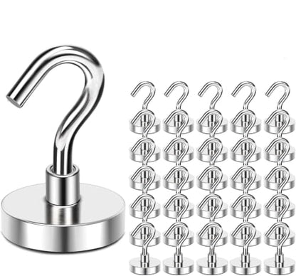 35 Pcs Magnetic Hooks 30Lbs+ Strong Magnet Hook for Cruise Cabins