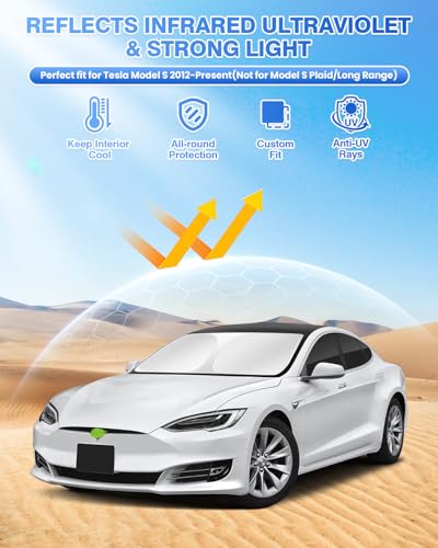 Sunshades for Tesla Model S 2012 (8 Count)