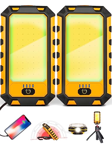 LED Rechargeable Magnetic Work Light 40W 1500Lumens