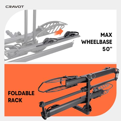CyberRack E2 EBike Rack with Ramp for 2 EBikes