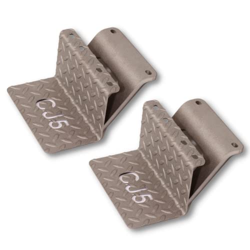CJ5 Side Steps Compatible with Jeep © CJ Vehicles (2 Count)
