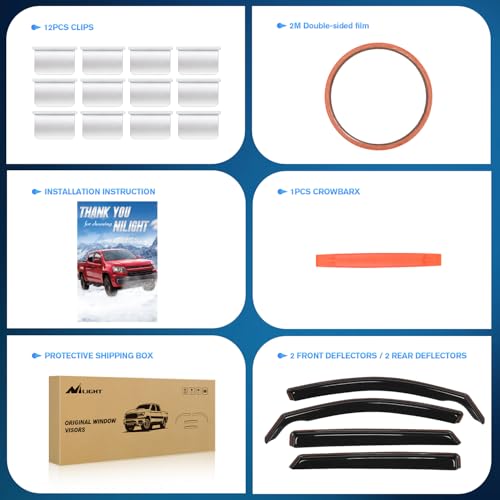 Window Rain Guards for Hyundai Tucson 2016