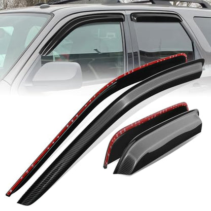 Tape On Window Visors for 2001 (4 Count)