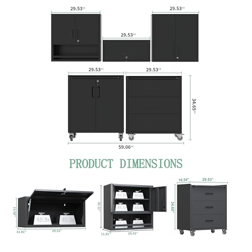 Garage Storage Cabinet System