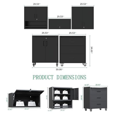 Garage Storage Cabinet System