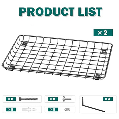 Garage Wall Shelves 12x18 Inch (2 Count)