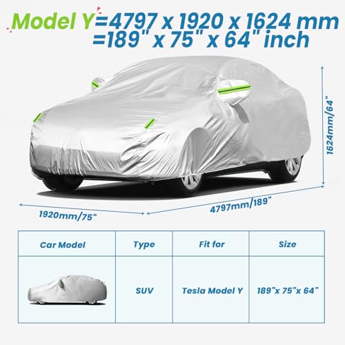 Tesla Model Y Waterproof SUV Car Cover
